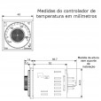 Controlador de Temperatura Analógico TAS-B4RJ4C Autonics